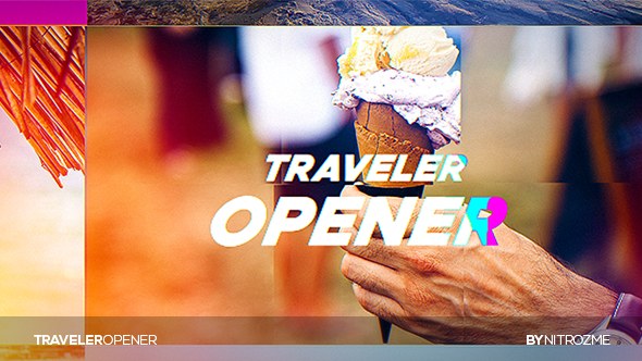 Traveler Opener Video Displays template preview