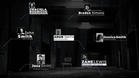 Videohive Image Call Outs Titles | AE Titles template preview