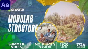 Videohive Summer Vibes Slideshow Video Displays template preview