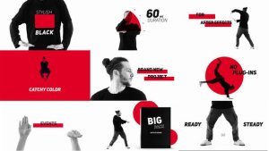 Videohive Dance and Rhythm - Typography Promo Elements template preview