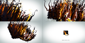 Videohive Liquid Wax Logo Intro Logo Stings template preview