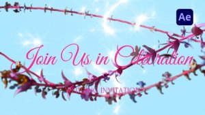 Videohive Elegant Floral Wedding Invite Openers template preview