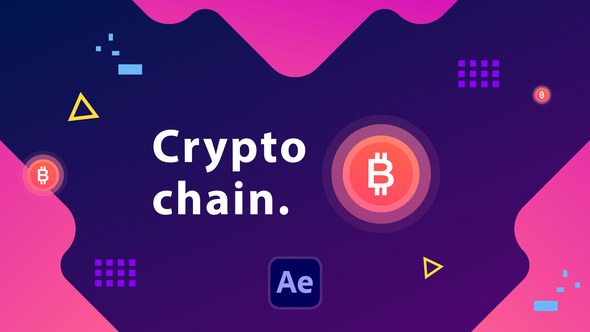 Videohive Cryptochain Corporate Slideshow | After Effects Video Displays template preview