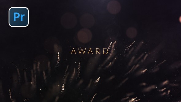 Lux Award Gold Titles | Premiere Pro Premiere Pro template preview