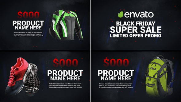 Videohive Product Promo // Black Friday Promo // Sale Event Product Promo template preview