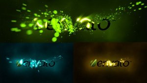 Videohive Particle Storm Logo Reveal Logo Stings template preview