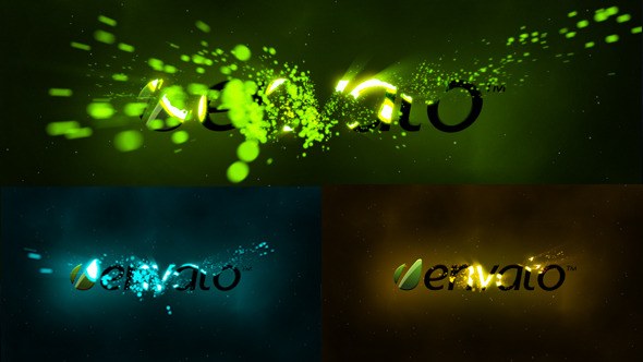 Videohive Particle Storm Logo Reveal Logo Stings template preview