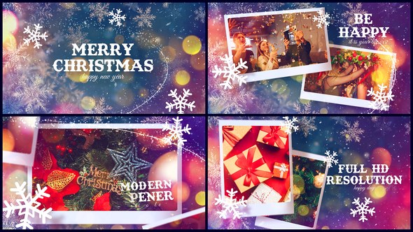 Videohive Christmas Slideshow 60806110 Video Displays template preview
