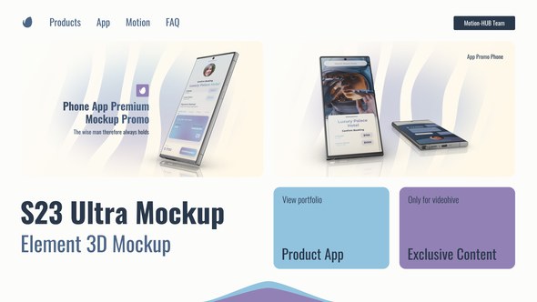 Videohive App Promo 44854358 Product Promo template preview