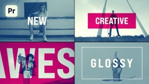Opener Slideshow Opener Premiere Pro template preview