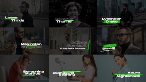 Videohive Lower Thirds 3.0 | After Effects 48382634 Elements template preview