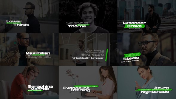 Videohive Lower Thirds 3.0 | After Effects 48382634 Elements template preview
