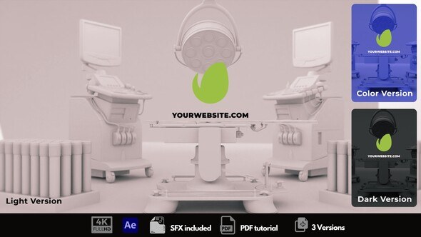 Videohive Medical Intro 49597461 Logo Stings template preview