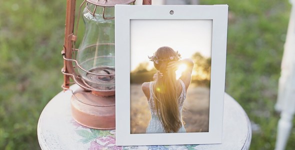 Videohive Photo Gallery - Spring Garden Video Displays template preview