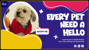 Videohive Pets Slideshow 56327392 Video Displays template preview
