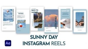 Videohive Sunnyday - Instagram Reels Template Product Promo template preview