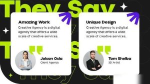 Videohive Creative Agency Slides Promo Openers template preview