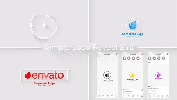 Videohive Simple Logo Reveal 28995001 Logo Stings template preview