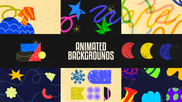 Videohive Animated Backgrounds 59760979 Elements template preview