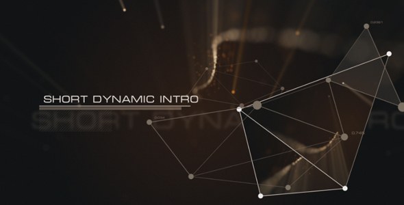 Videohive Particles Logo Stings template preview