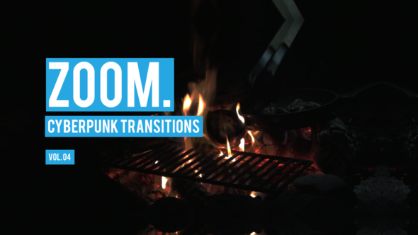 Videohive Cyberpunk Zoom Transitions Vol. 04 Elements template preview