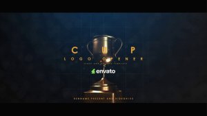 Sports Cup Logo Elements template preview