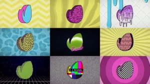 Videohive 80s Retro TV Logo Logo Stings template preview