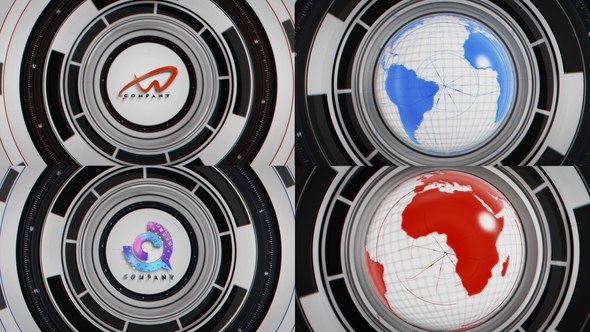 Videohive Digital Planet Unveil Openers template preview