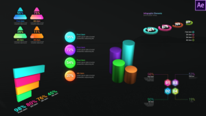 Videohive Infographic Dynamic Graphs Infographics template preview