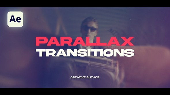 Videohive Parallax Transitions Elements template preview