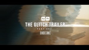Videohive The Glitch Trailer Openers template preview