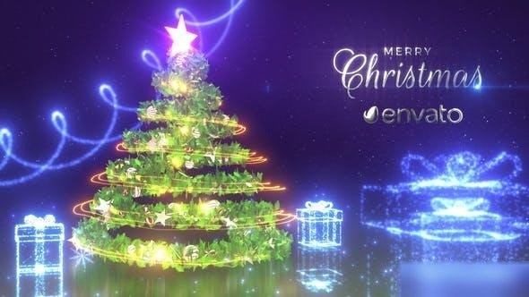 Videohive Christmas Logo Reveal 41652225 Logo Stings template preview