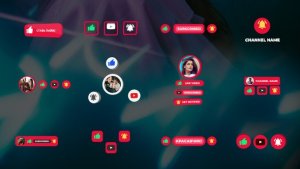 Videohive Subscriber Buttons || After Effects Titles template preview