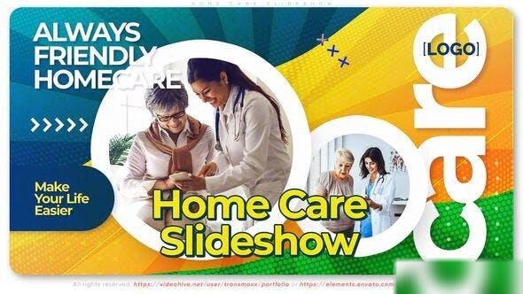Videohive Home Care Slideshow Openers template preview
