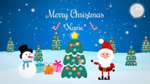 Christmas Premiere Pro template preview