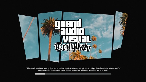 Videohive Grand - After Effects audio visualizer template Elements template preview