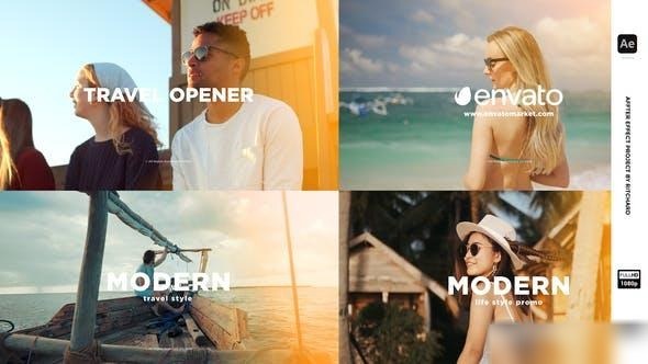 Videohive Travel Summer Opener Openers template preview
