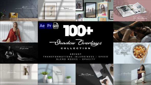 Videohive Realistic Shadow Overlays Collection Elements template preview