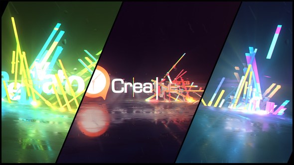 Videohive Abstract Lines Dubstep Logo Logo Stings template preview