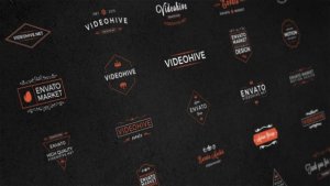 25 Animated Titles & Badges & labels Video Displays template preview