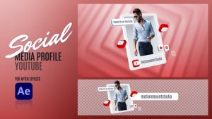 Videohive Social Media Profile - Youtube 48110513 Elements template preview