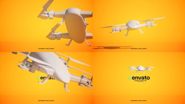 Videohive Drone Logo 56754371 Logo Stings template preview