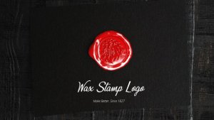 Videohive Wax Stamp Logo ( Red, Gold, Silver ) Logo Stings template preview