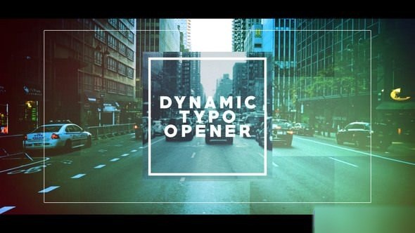 Videohive Dynamic Typo Opener 21698650 Openers template preview