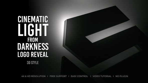 Videohive Cinematic Logo 56227658 Logo Stings template preview