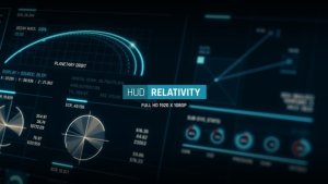 Videohive HUD - Relativity Video Displays template preview