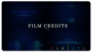 Videohive Film Credits V3 Elements template preview