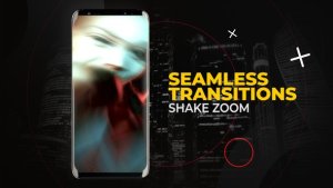 Videohive Vertical Shake Zoom Transitions | After Effects Elements template preview
