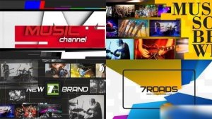 Videohive Music Channel - YouTube Openers template preview