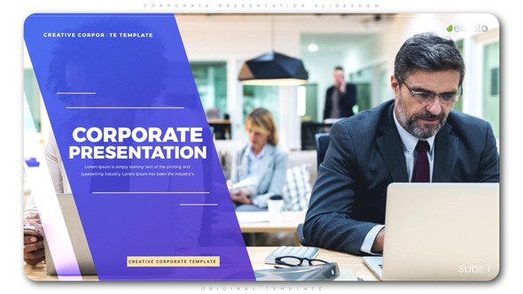 Videohive Corporate Presentation Slideshow 22800077 Openers template preview